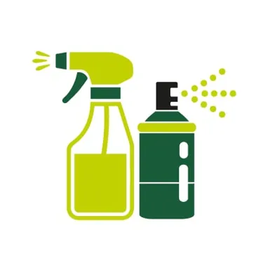 Enhanced cleaning icons