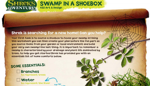 Swamp In A Shoe Box