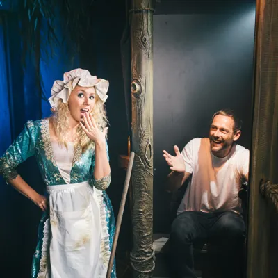 Guest At Shrek's Toilet With Cinderella